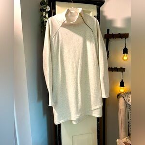 Athleta Cozy Cream Sweater Dress